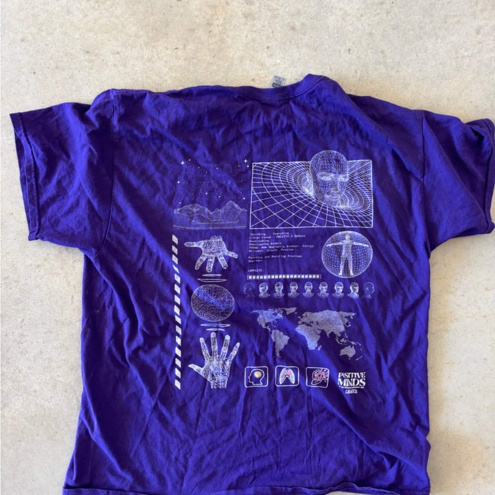 Purple  T-Shirt ready to ship!